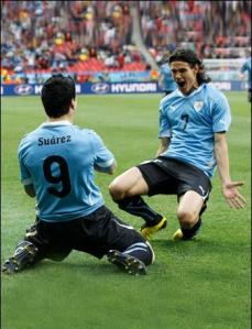 Suarez and Cavani